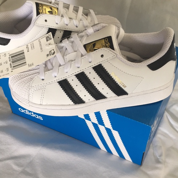 Adidas superstar C children’s size 12 1/2 K - Picture 4 of 6